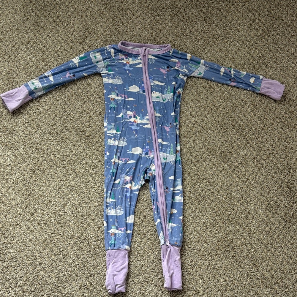 Little Sleepies Ice Princesses Footie